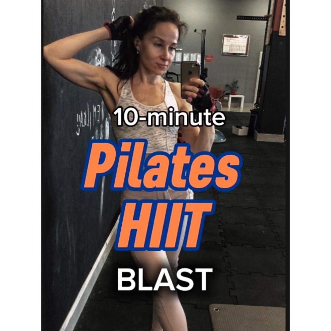 10-Minute Pilates HIIT Blast: Home Workout with a Kick