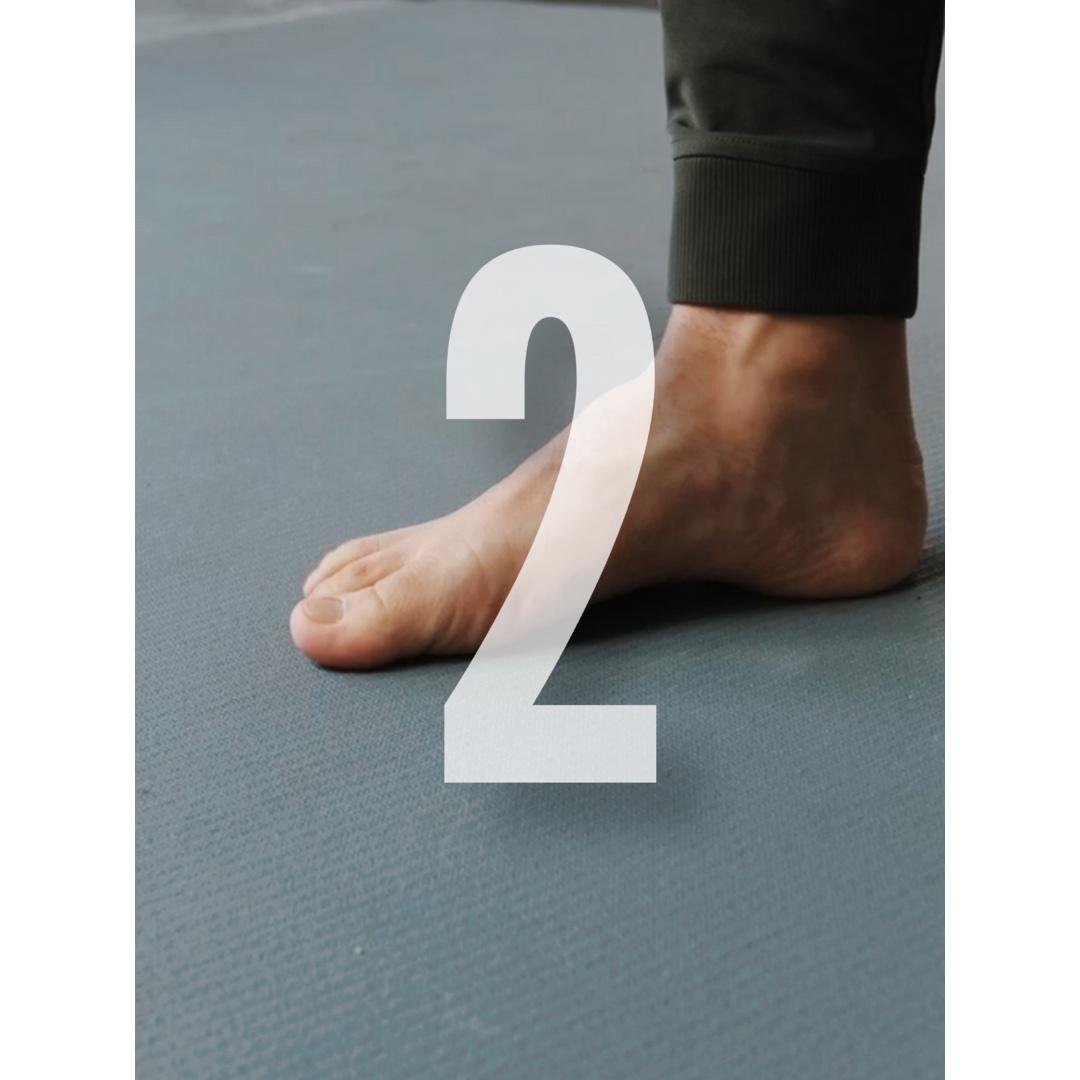 Step 2: Toe Mobility