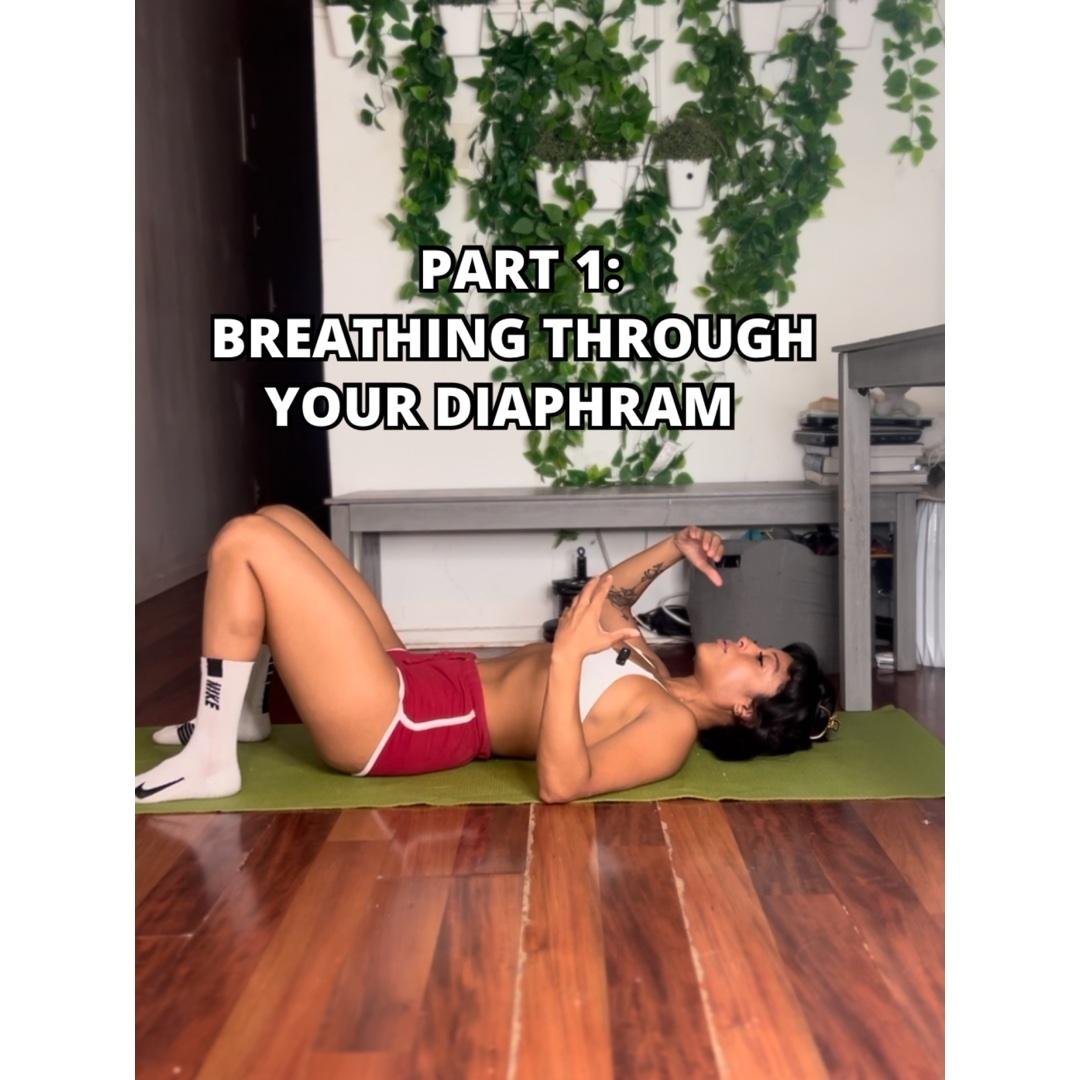 Part 1: Breathing through your diaphragm