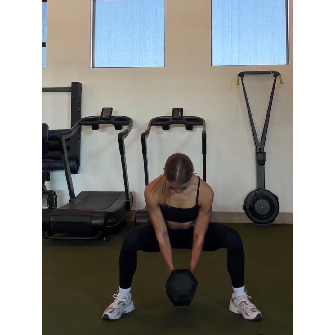 Quads + glutes -Gym