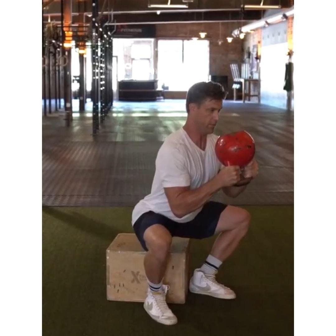 Goblet Squat Progressions: Goblet Squat