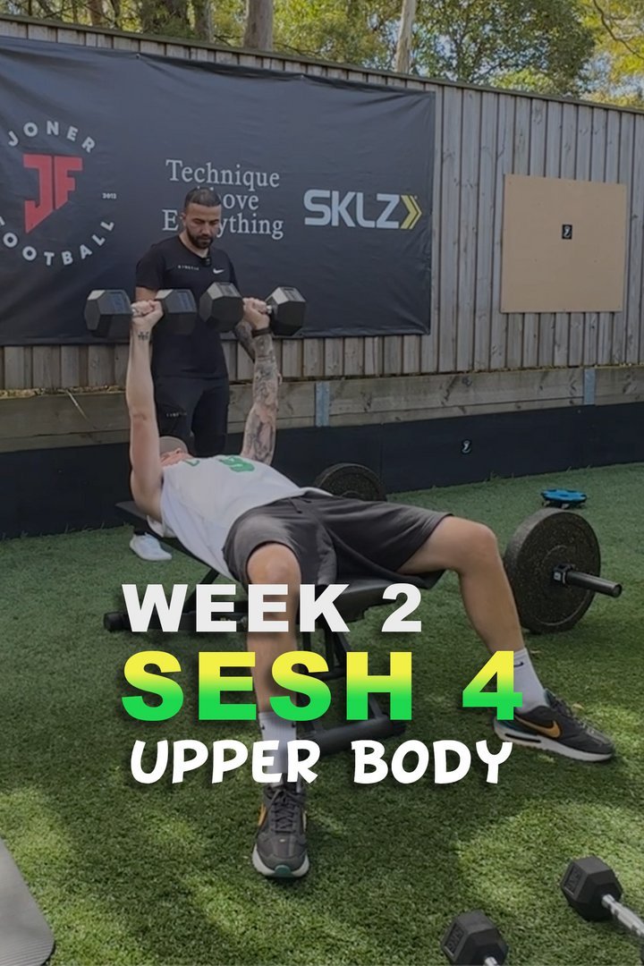 Week 2 | Session 4 | Upper Body - S&C Program