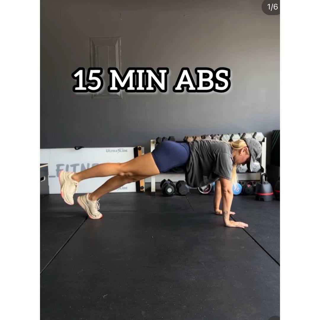 15 MIN ABS ⚡️