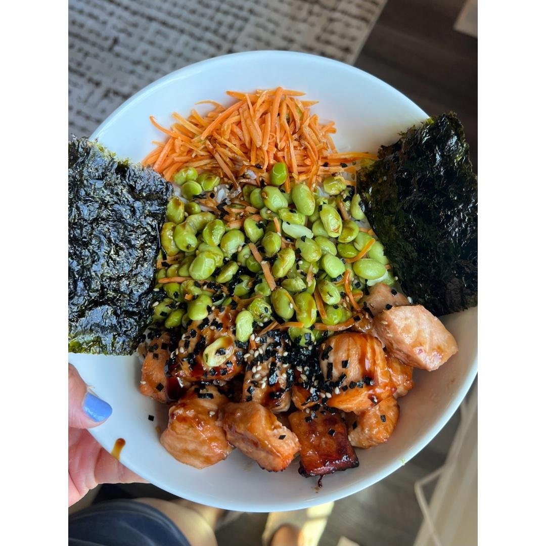 SALMON TERIYAKI BOWL