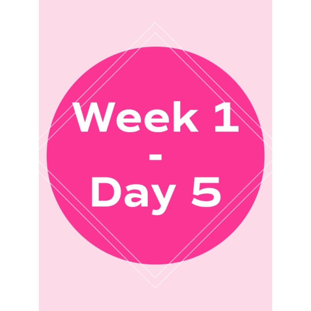 W1/D5: Full Body