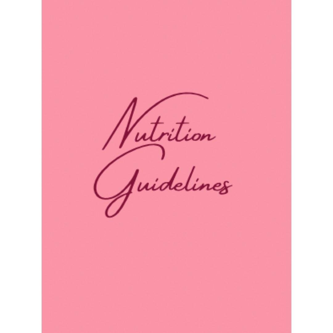Nutrition guidelines for bulking
