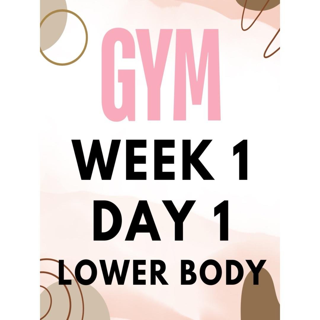 GYM LOWER BODY
