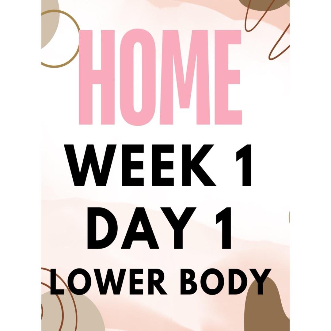 HOME LOWER BODY