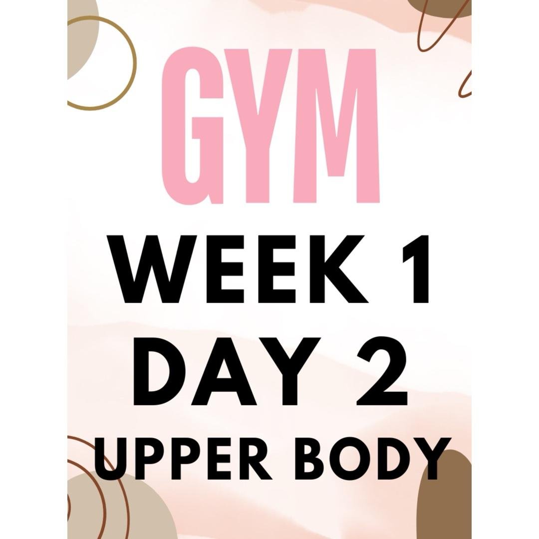 GYM UPPER BODY