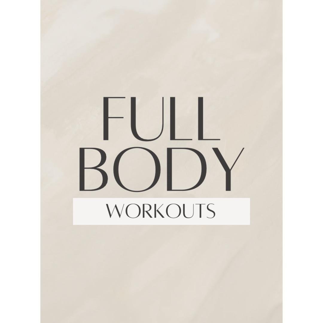 Dumbbell Only Total Body 👊🏻