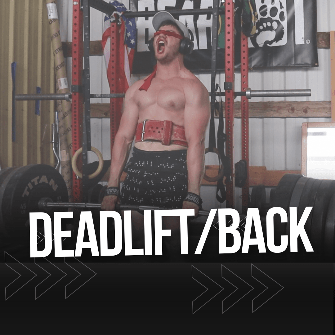 Back/Deadlift - 11.28