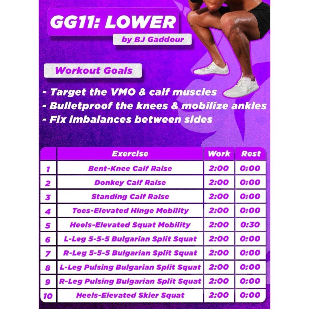 Workout 4- GG11