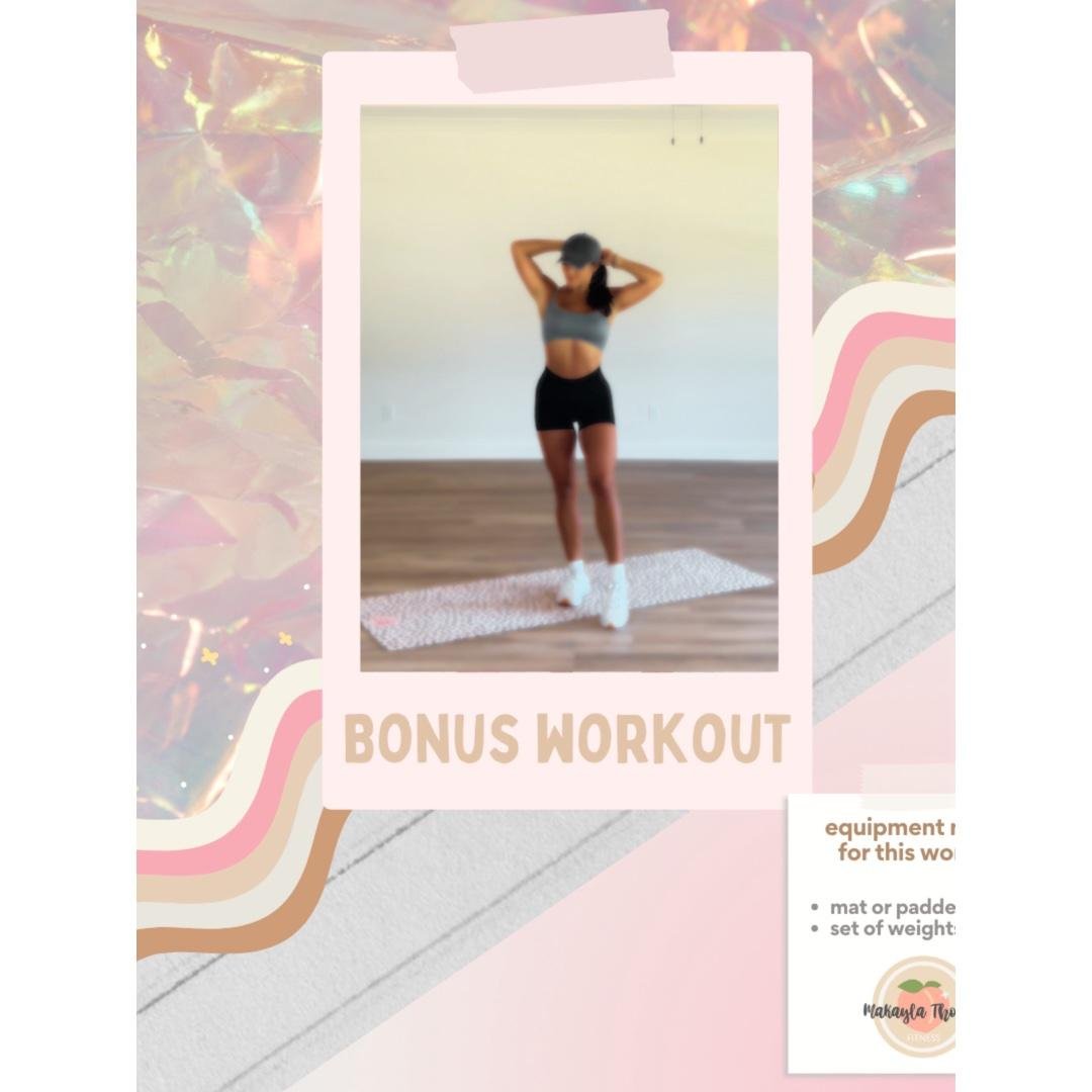 PRETTY FIT—bonus workout