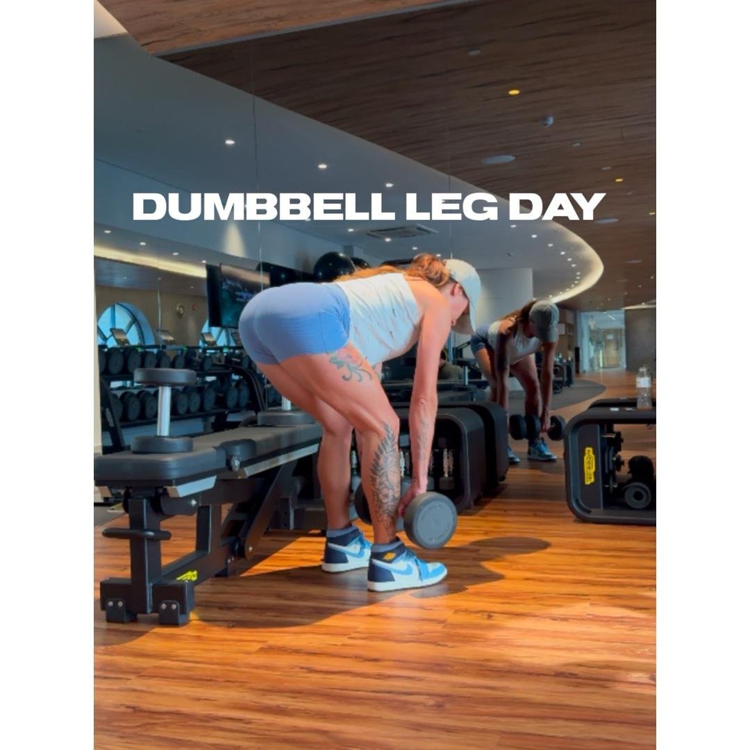 Dumbbell Legs + Core Stability