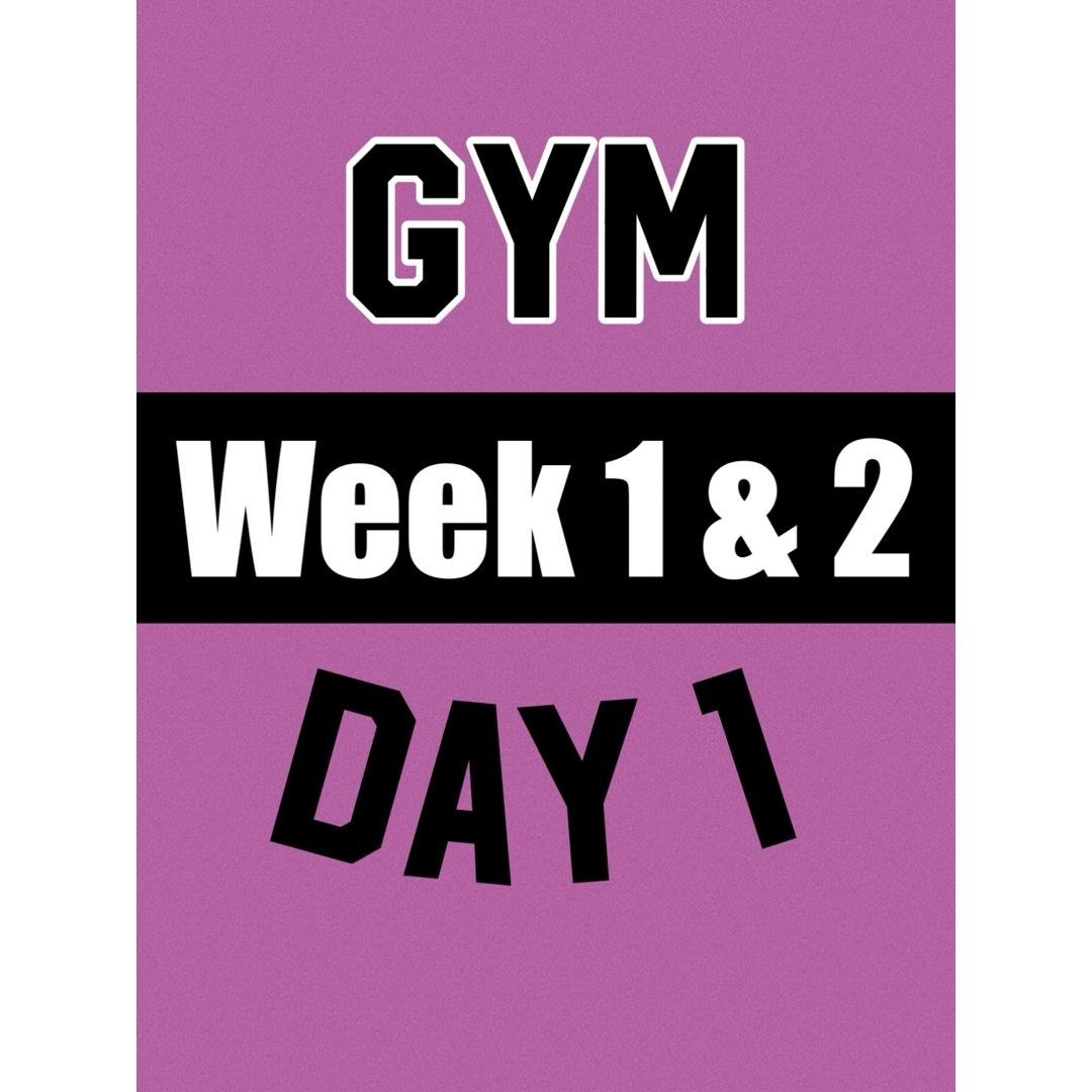 GYM Day 1