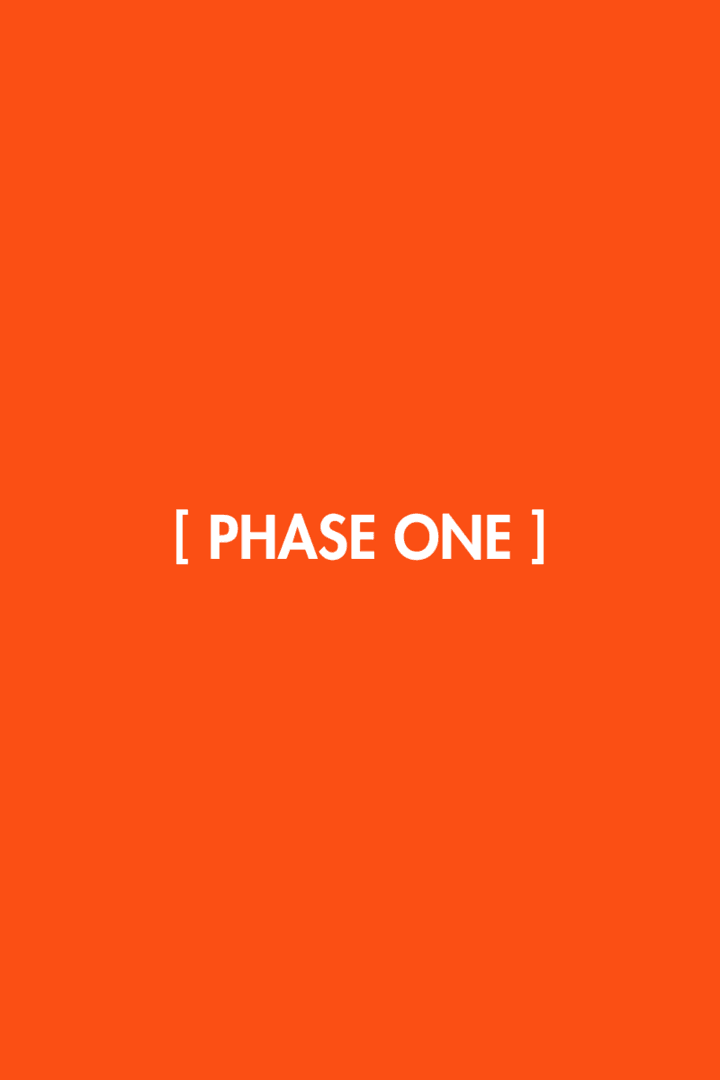 PHASE ONE DESCRIPTION