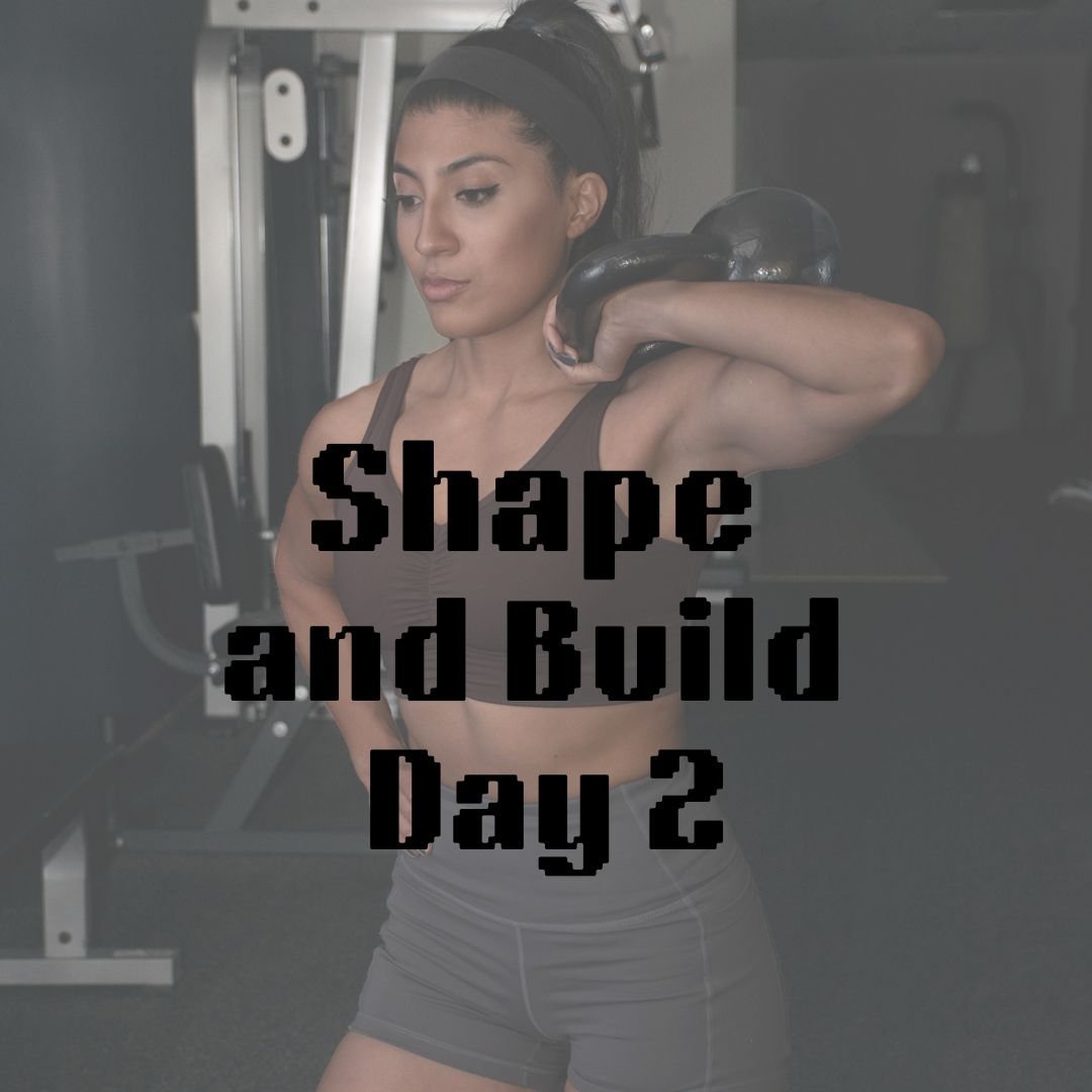 Glutes, Chest and Triceps, Abs