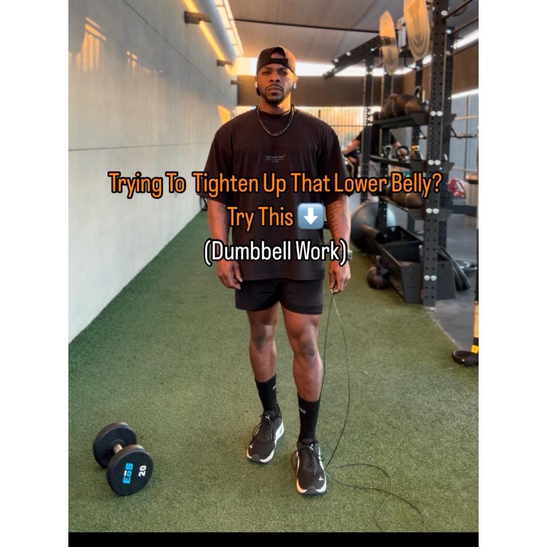 Lower Belly Dumbbell Work