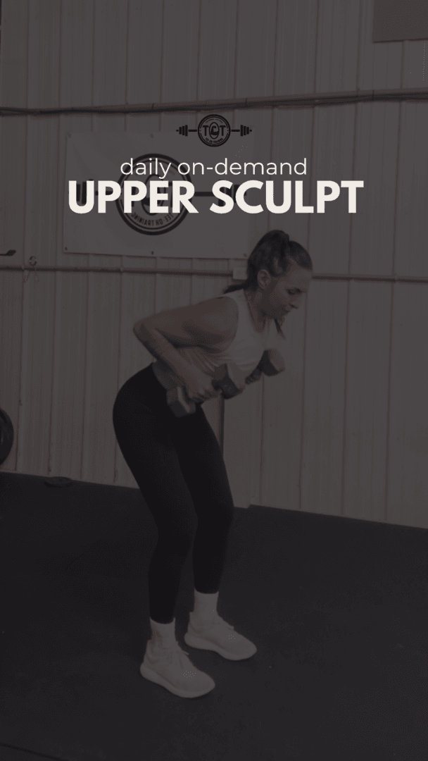 Upper Body Sculpt - 08/04