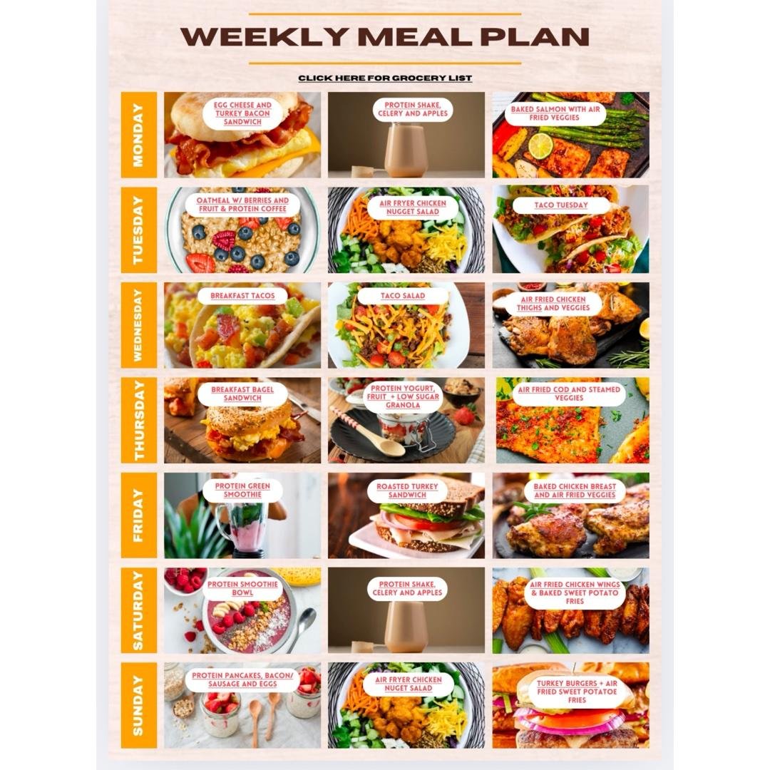 SAMPLE MEAL PLAN