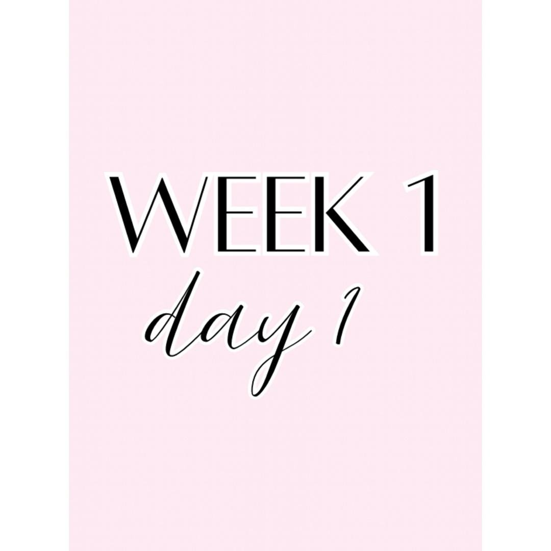 Week 1 -Day 1