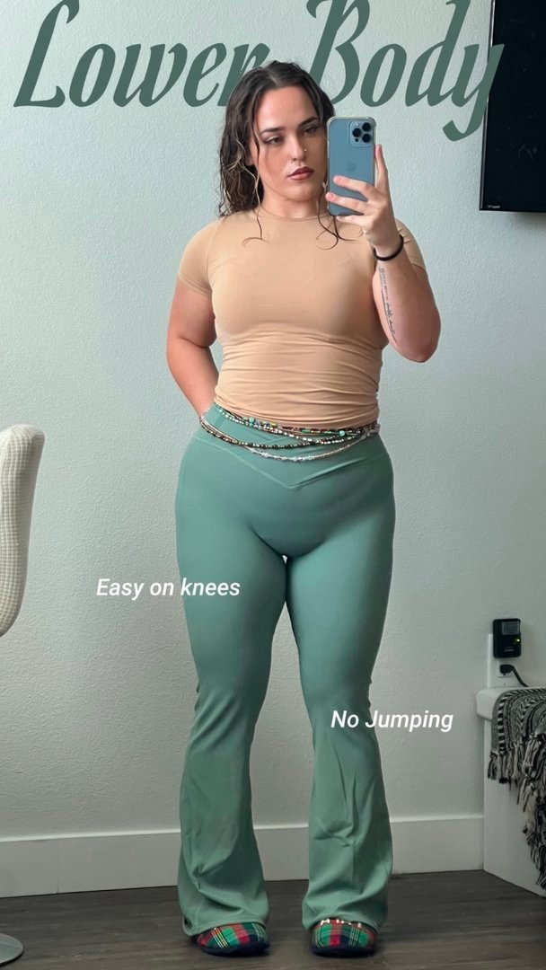 Workout 3 - Lower Body Strength (No Jumping, No Stress on Knees)