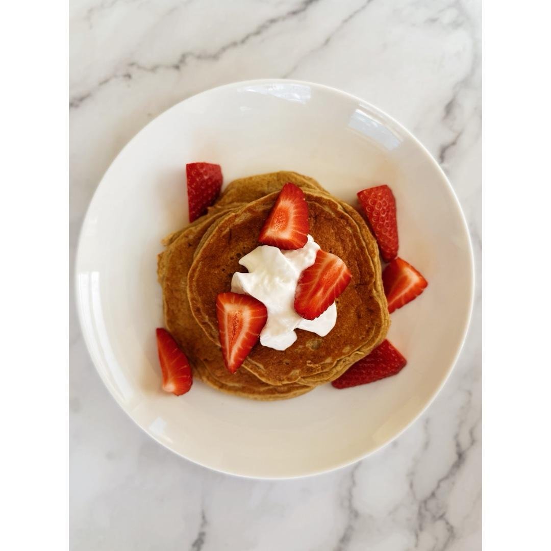 Cottage Cheese Protein Pancakes