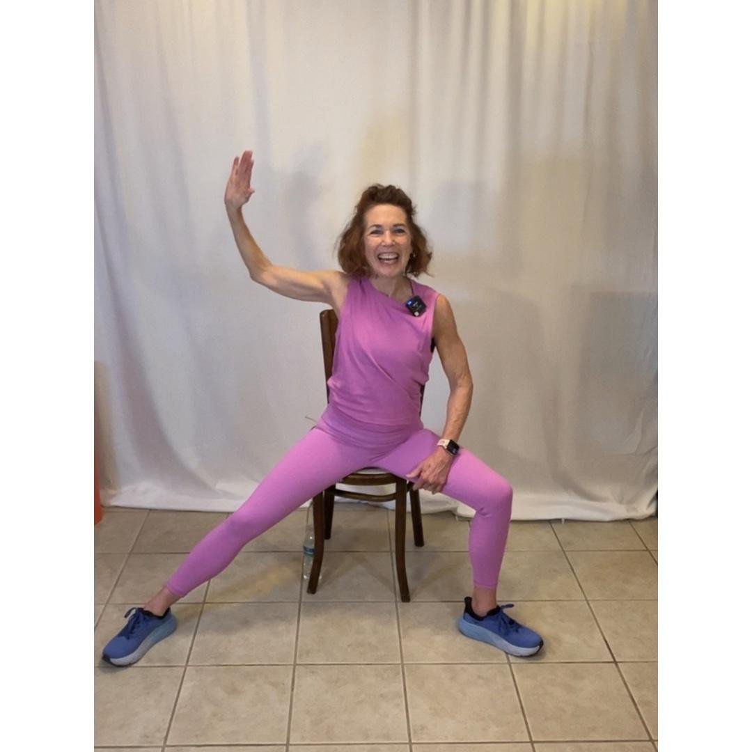 15 min senior chair yoga flow