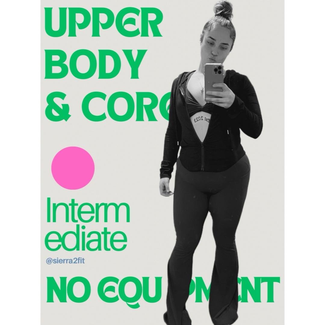 Intermediate Home 2 - Upper Body & Core Focus