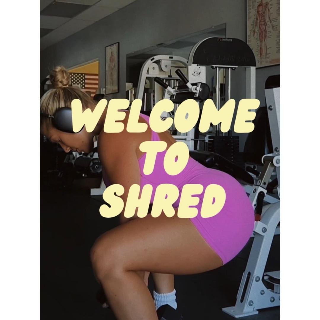 INTRO TO SHRED