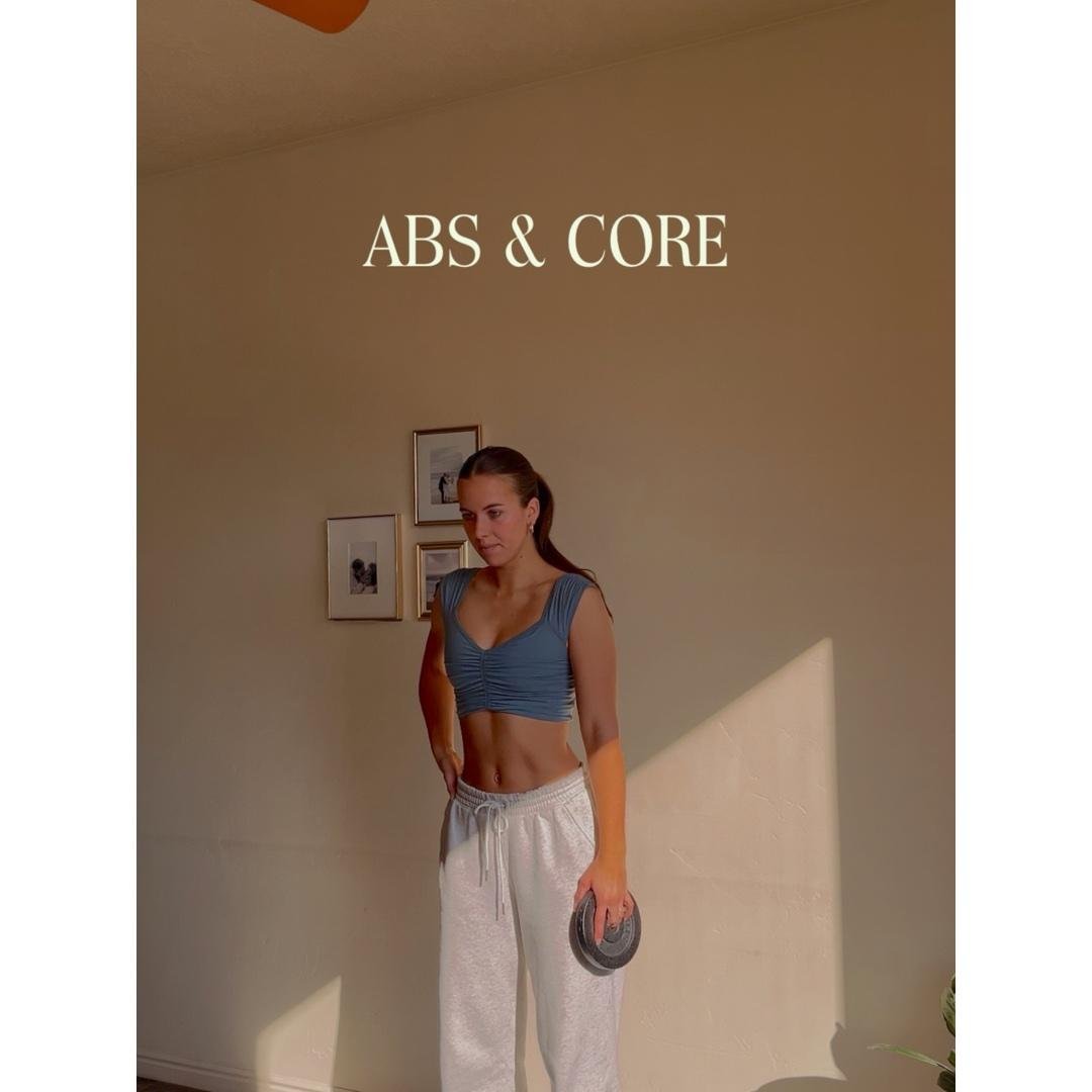 Week 1 Day 3: Abs & Core