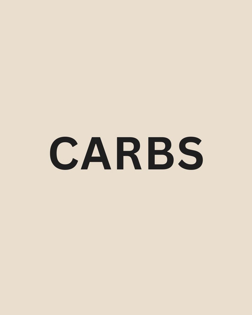 Carbs – Fuel for Your Body & Brain