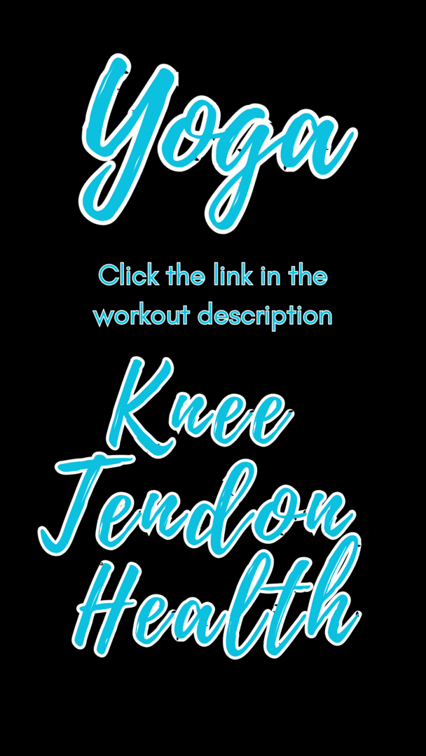 Wednesday Yoga & Knee Tendon Health