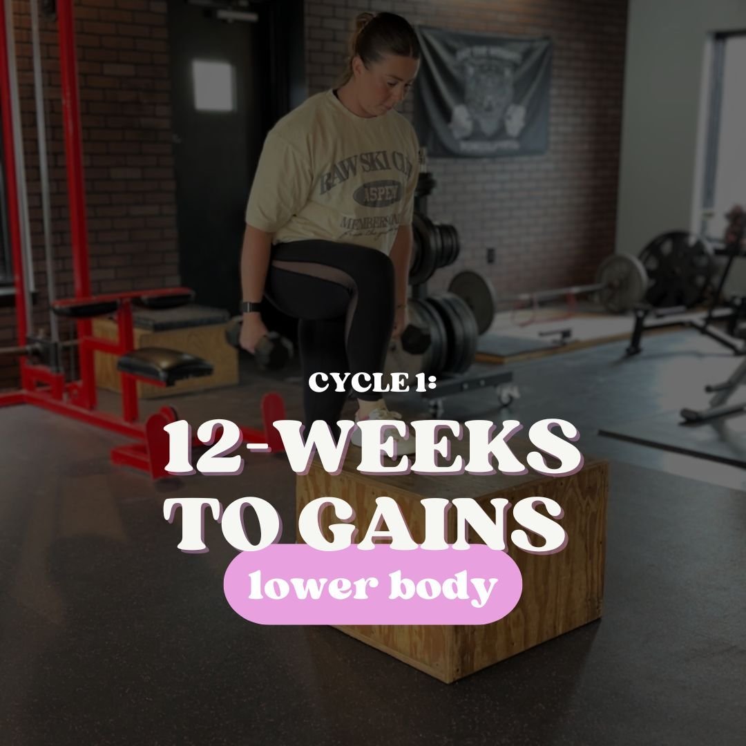 Cycle 1: Lower Body