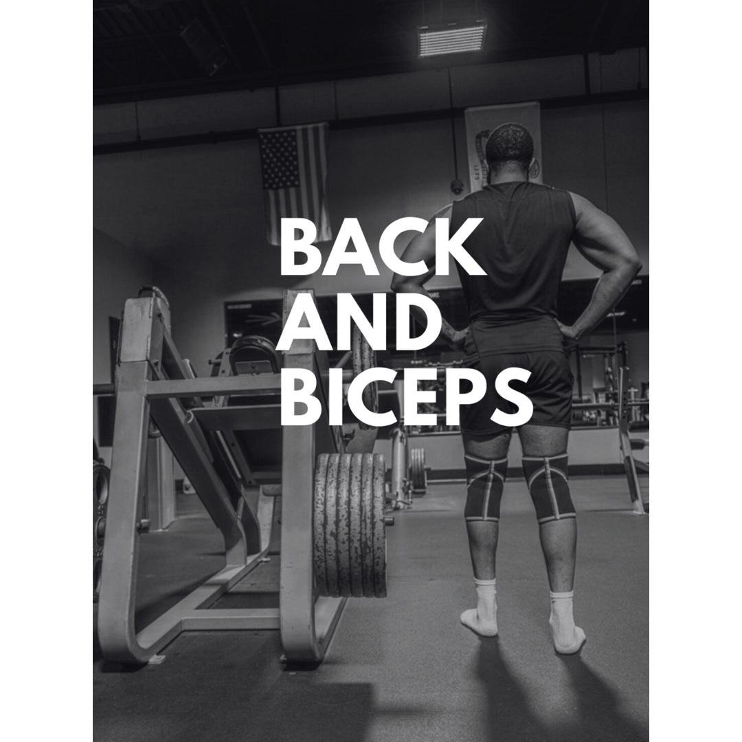 Back and Biceps