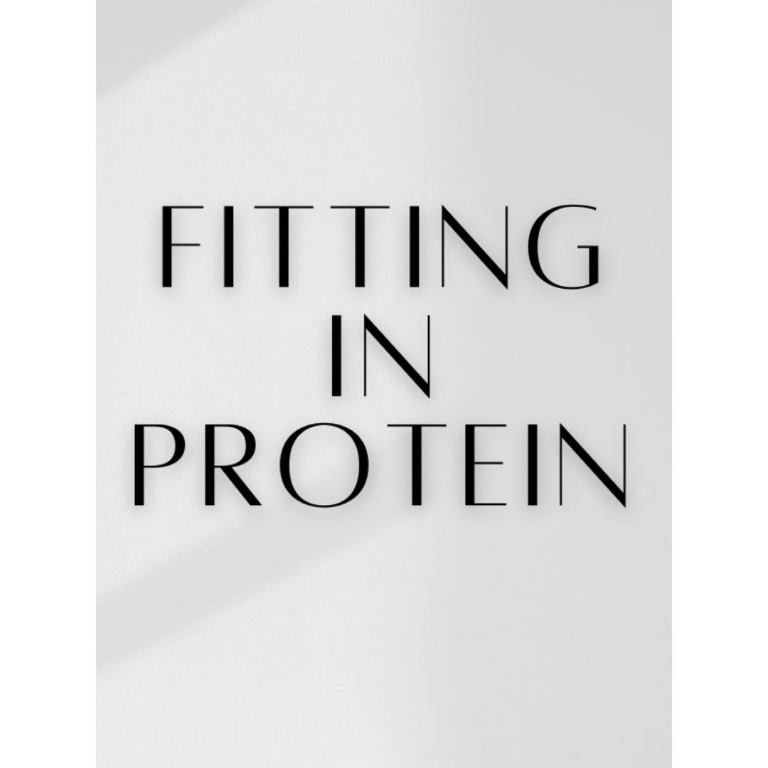 How to hit your protein goal