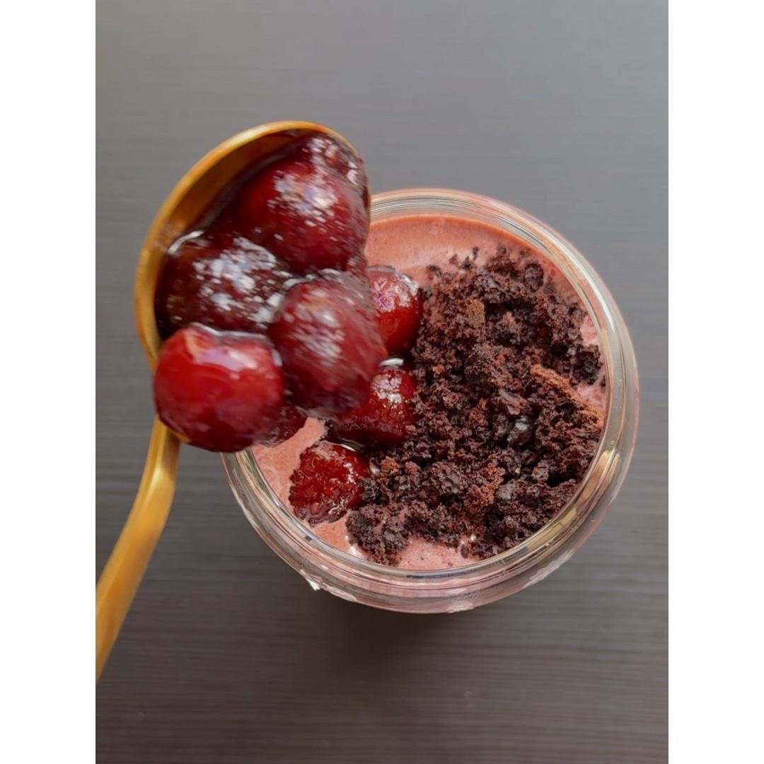 Black Forest Cake Protein Smoothie