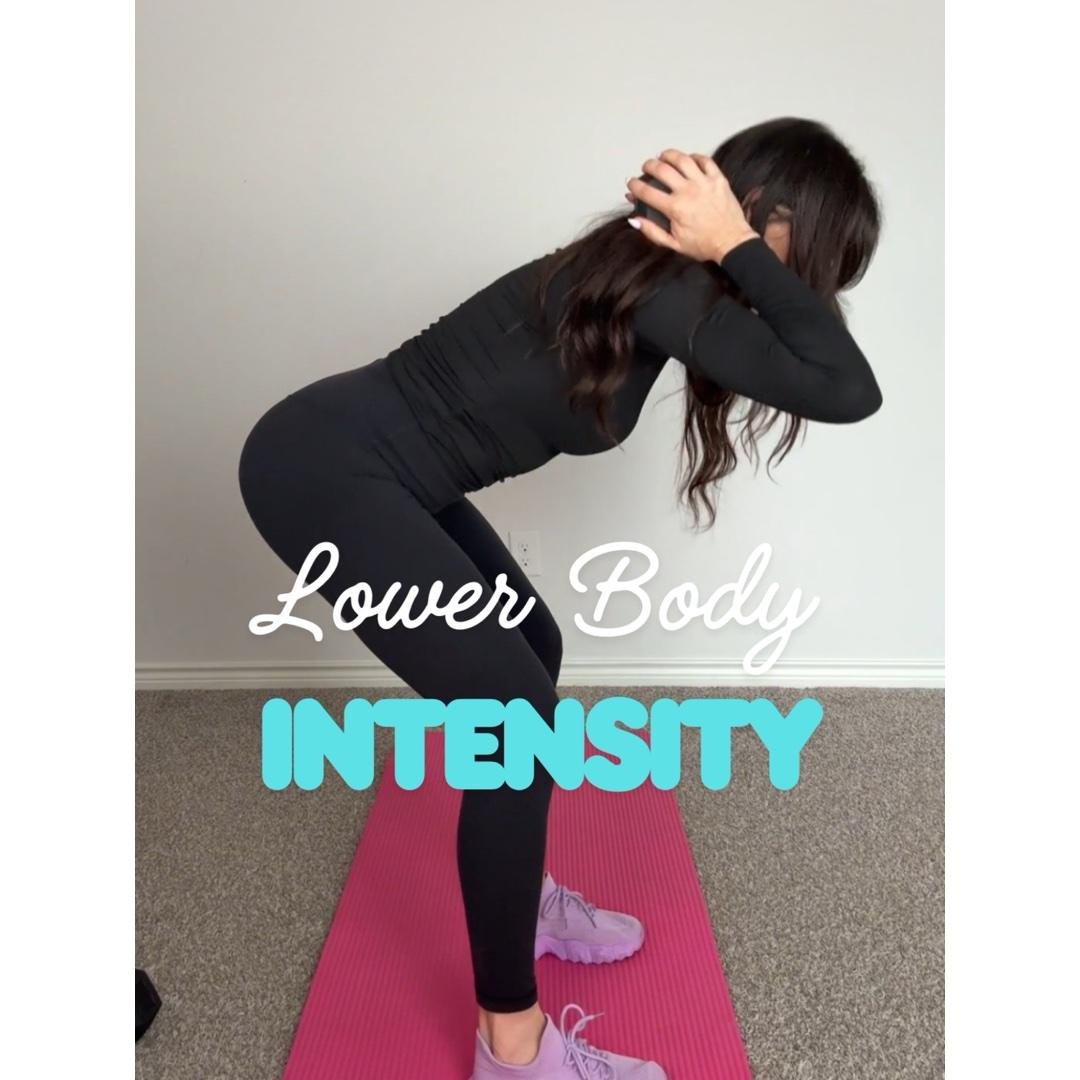 Tuesday: Lower Body + Core