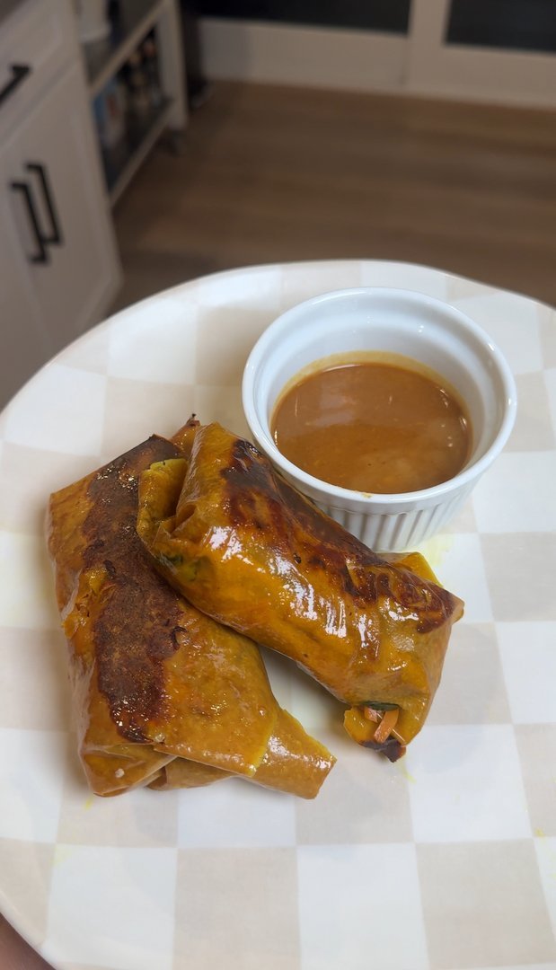 Chicken Spring Rolls (GF, DF, low carb)