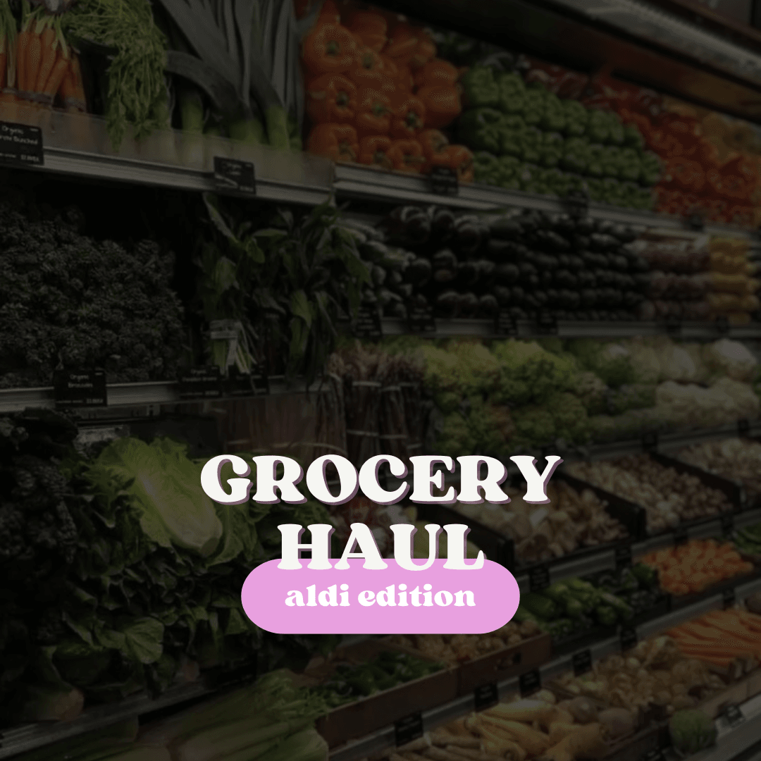 Aldi Grocery Haul