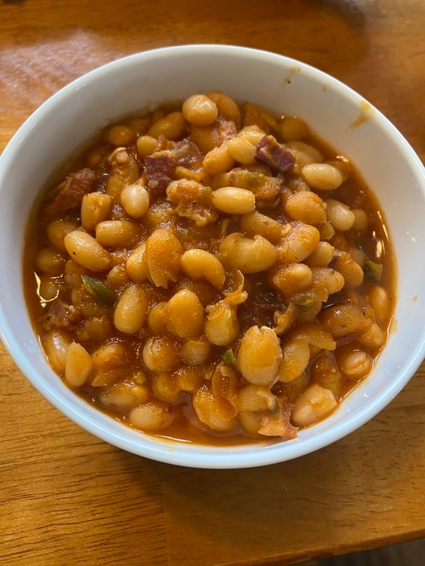 Sweet n Spicy Baked Beans