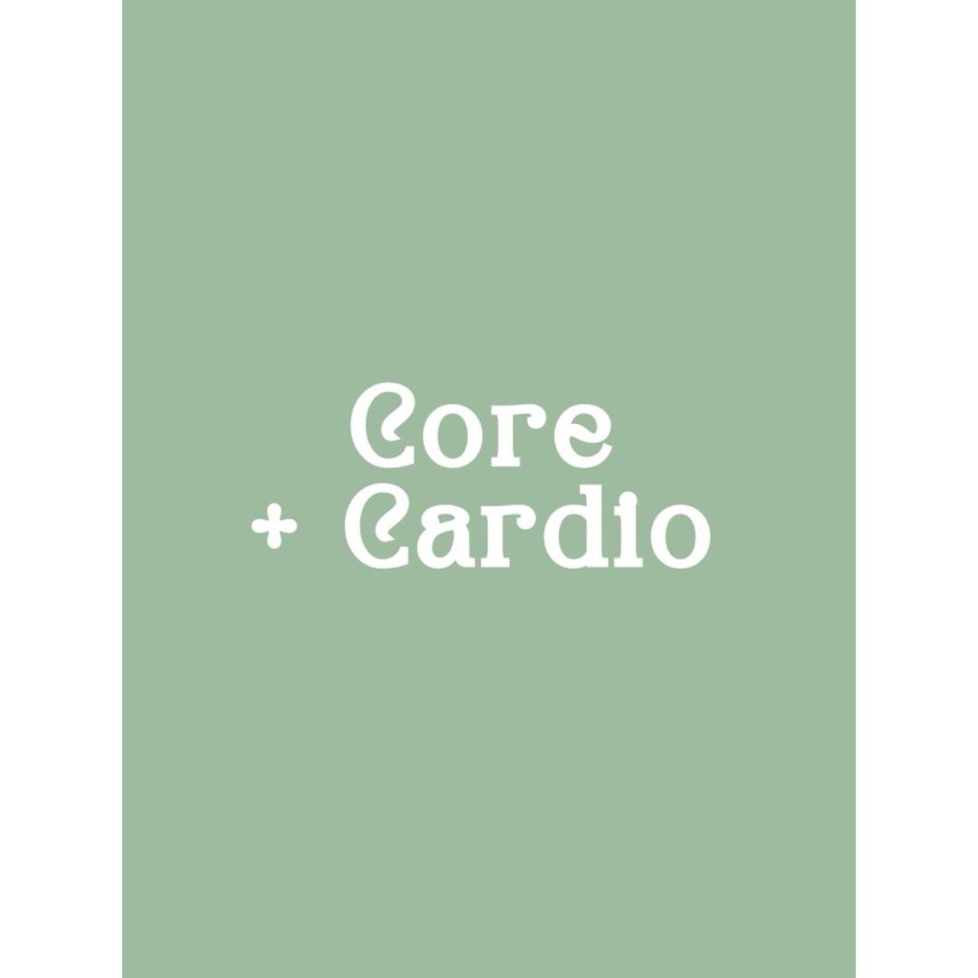 Cardio + Core ll wk1 d3