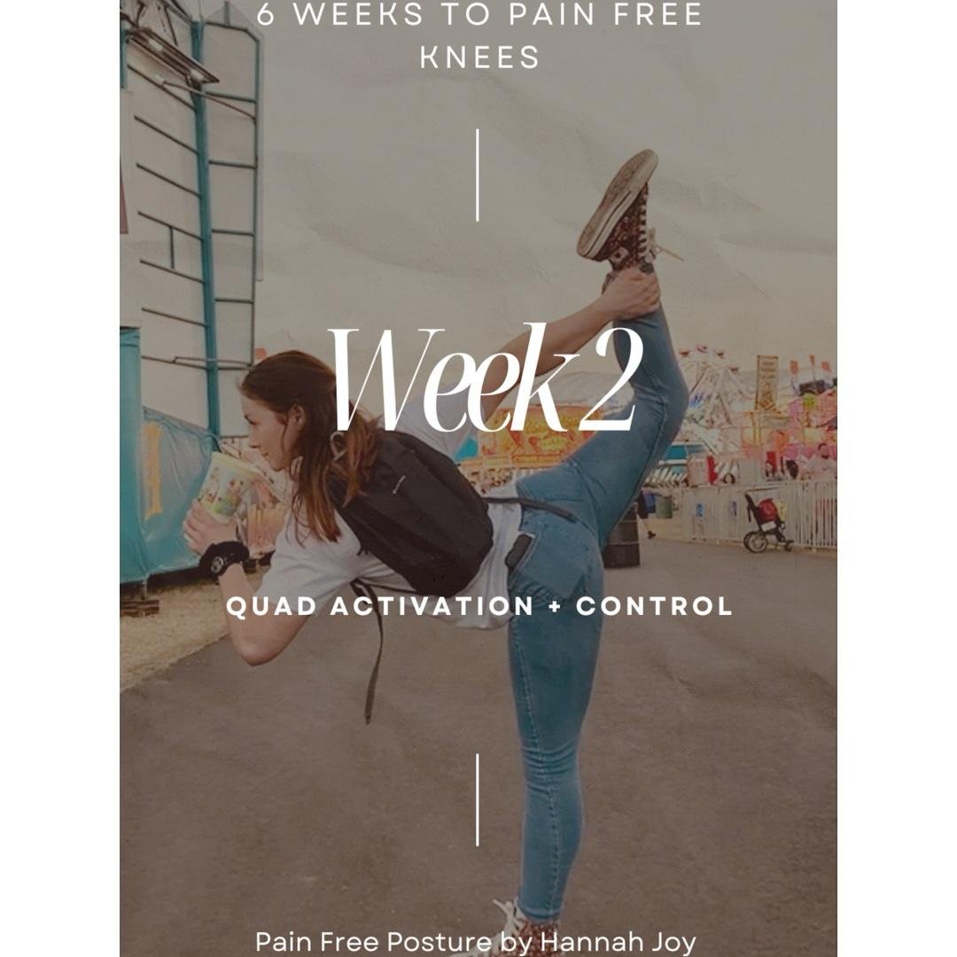 Week 2: Quad Activation + Control