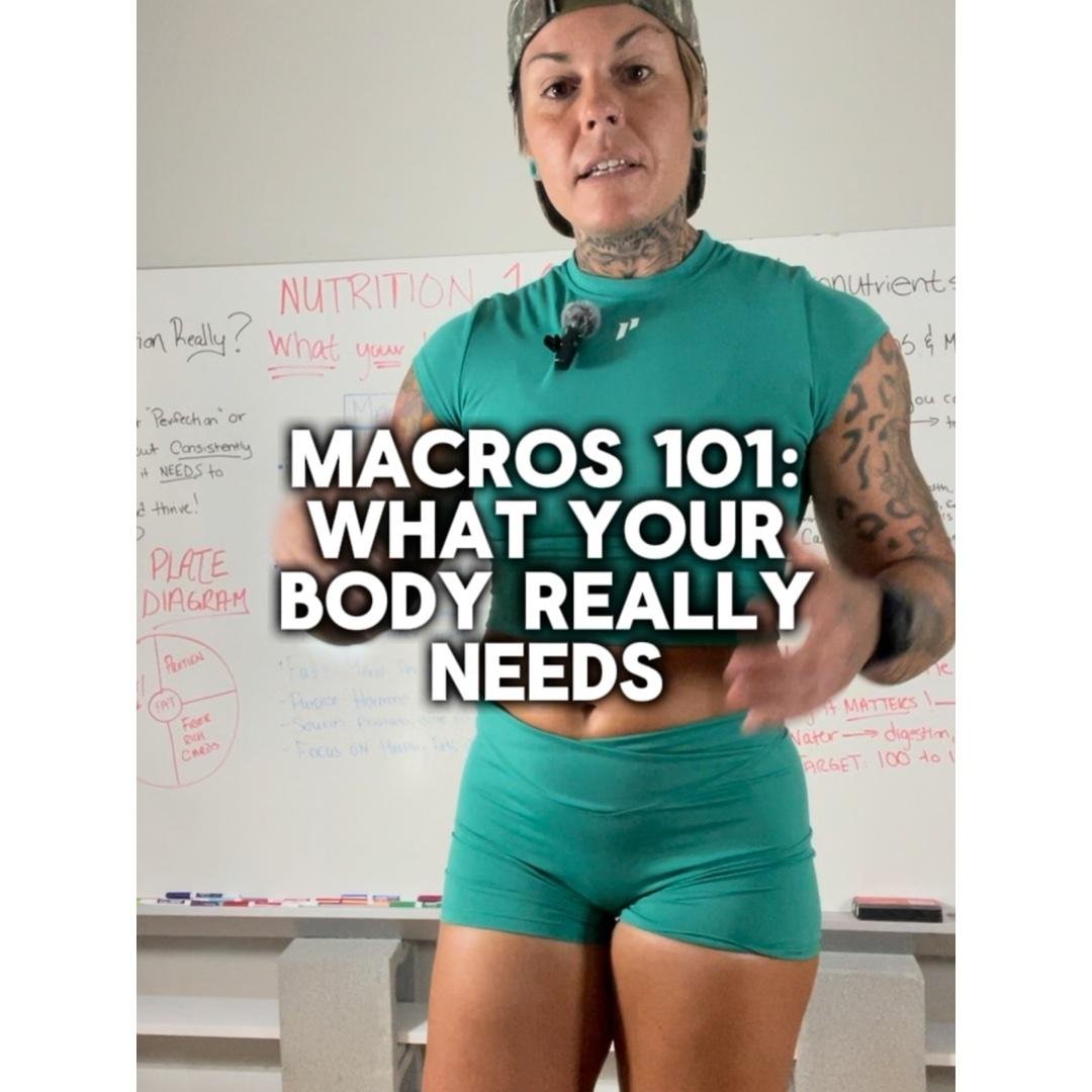 Nutrition 101: what your body really needs