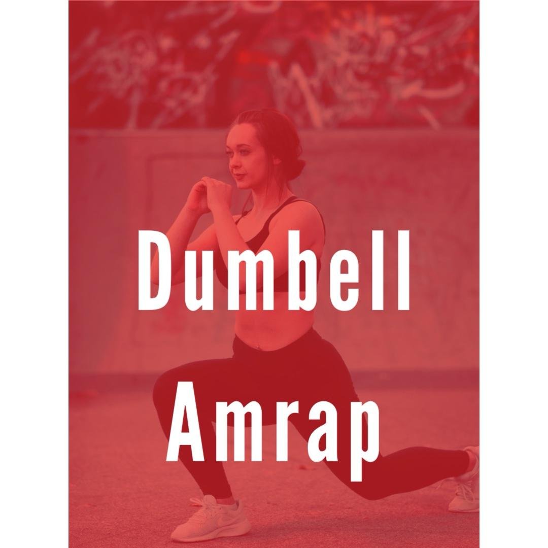 Dumbbell AMRAP Challenge