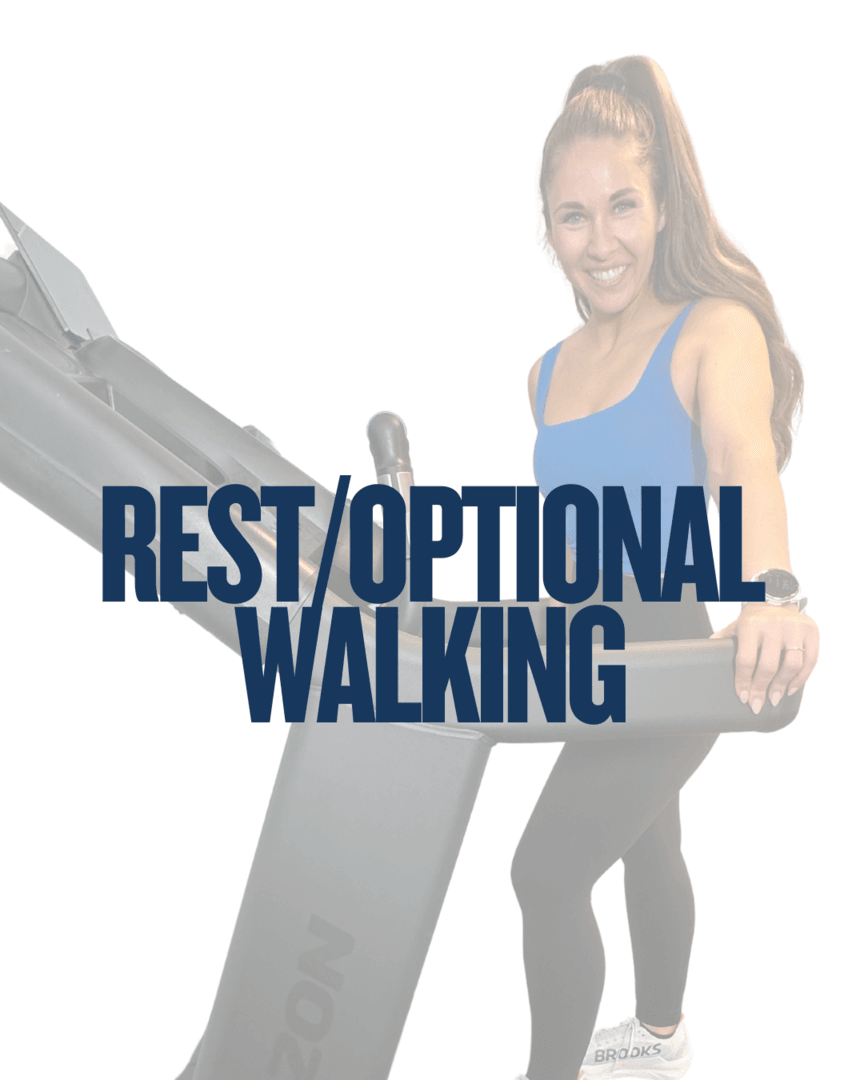 REST / OPTIONAL WALKING