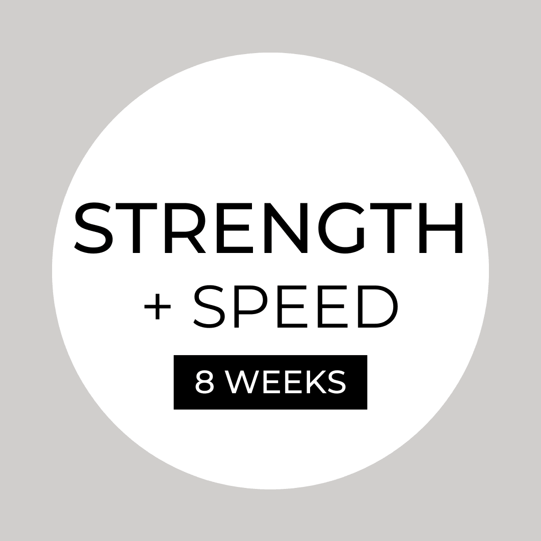 8-Week Strength + Speed Program