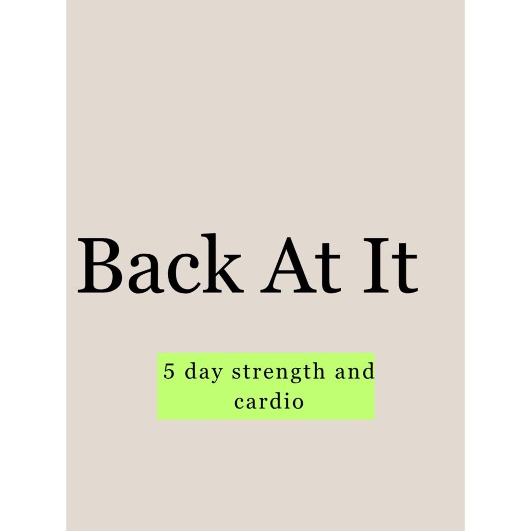 💪 Day 4: Back & Biceps 
Goal: tighten the arms and back