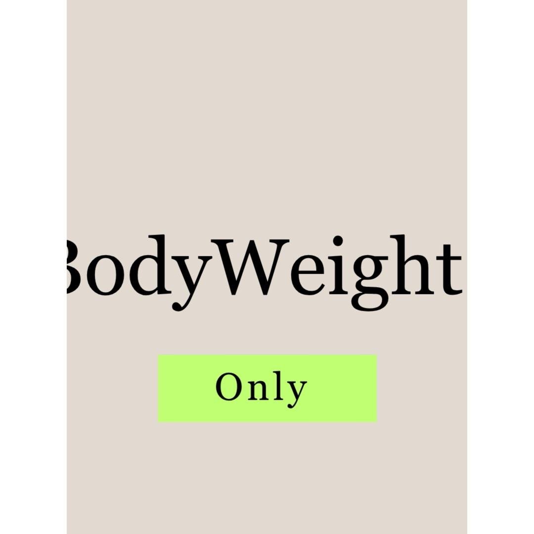 Total Body Burnout – No Equipment Needed 🔥