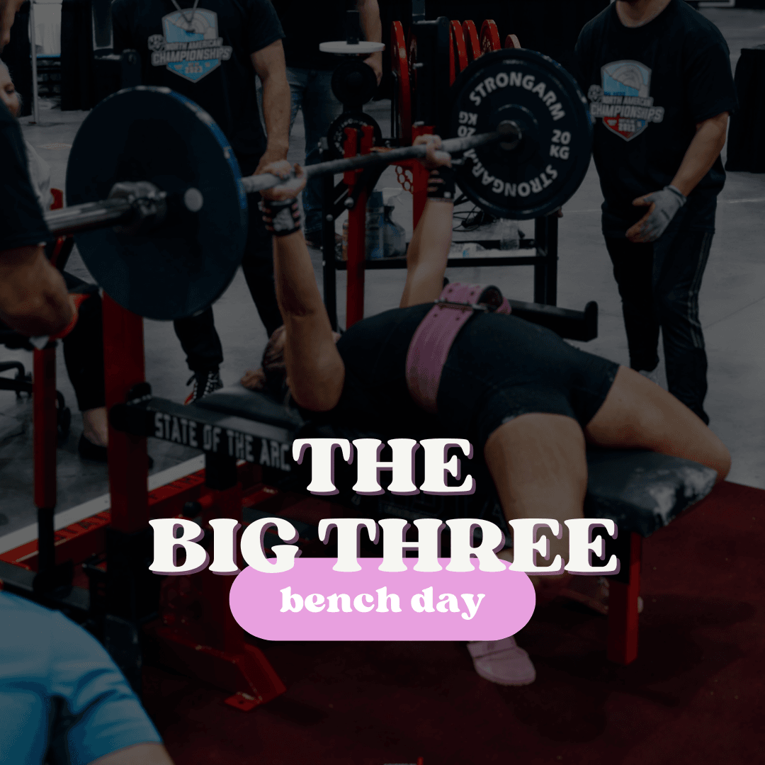 Cycle 1: Bench Day